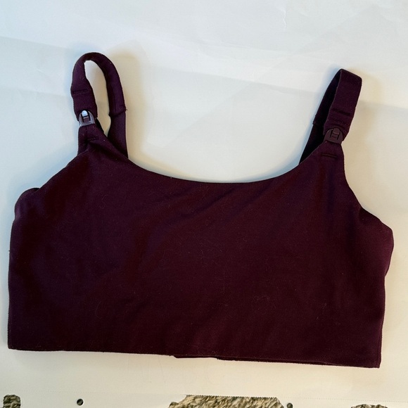 Girlfriend Collective Sports Bra Nursing Purple size Medium - Picture 2 of 13